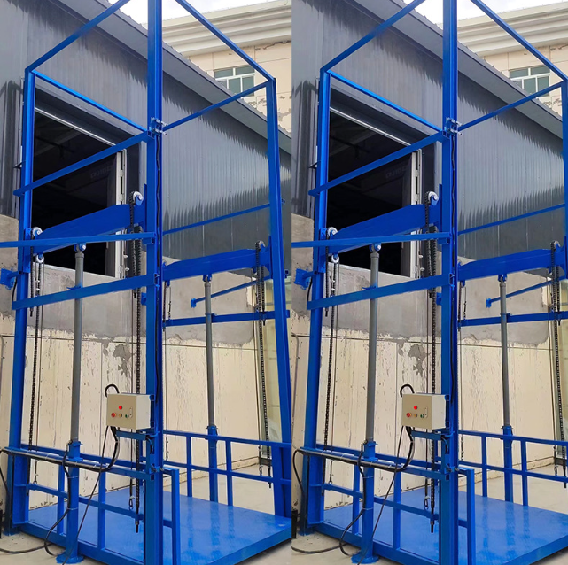 延安导轨式升降货梯